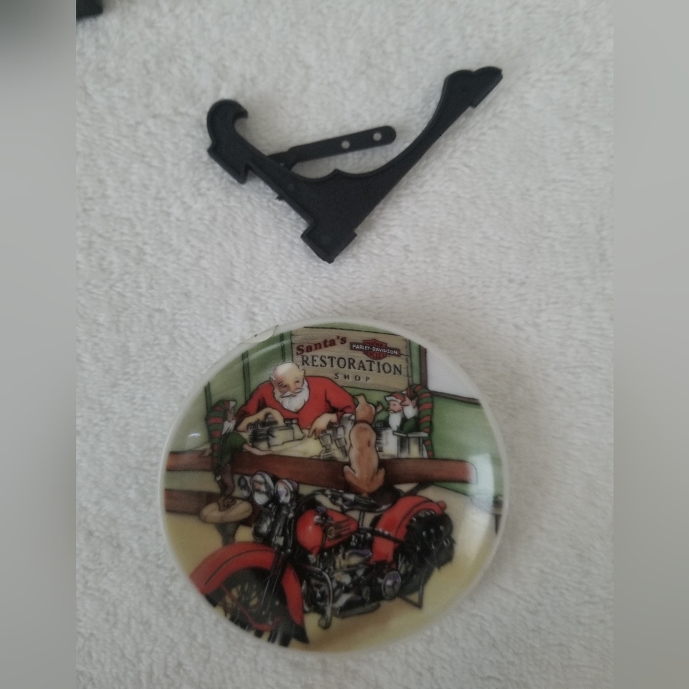1999 Harley Davidson Limited Edition (11th) Mini plate Christmas ornament
